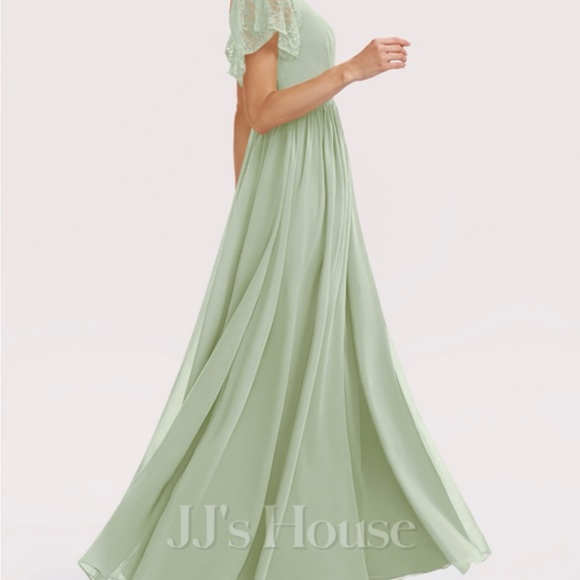 Jj's House Celadon size 6 Bridesmaid dress #255843